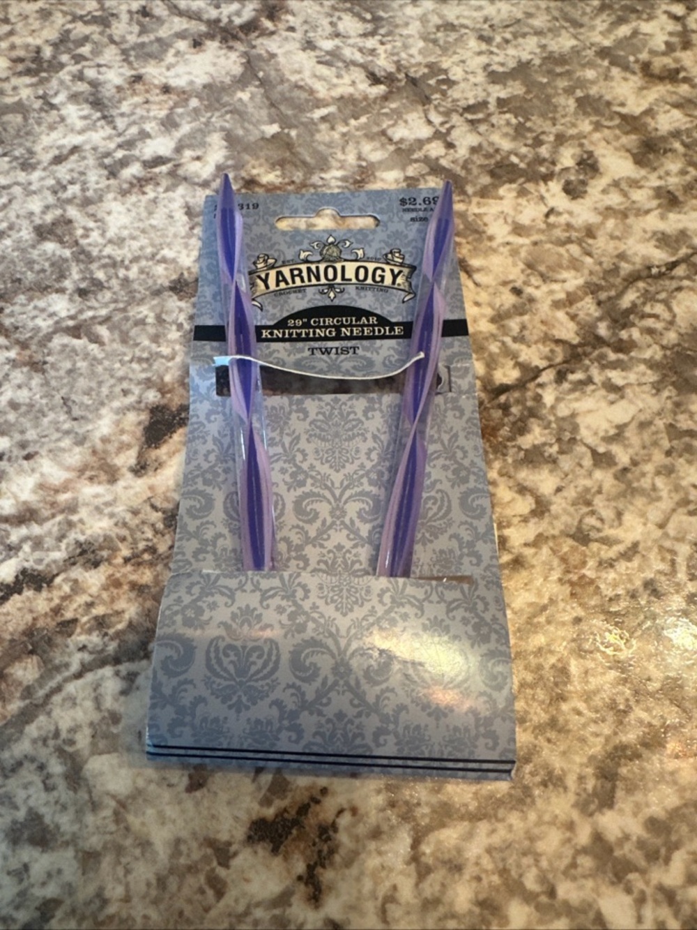 Yarnology 29" Circular Knitting Needle - Purple